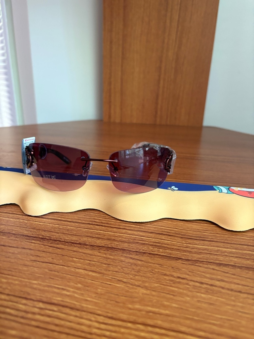 2 for $20 Rimless Women's Sunglasses - Purple Lenses
